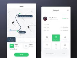 Cab Booking App Booking App Interactive Design App Design