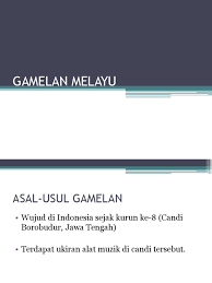 September 30, 2008 at 3:03 pm (uncategorized). Gamelan Melayu