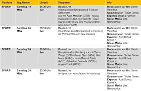 Tv programm für sport1 am 03.06.2021. Box Comeback Fur Araik Marutjan