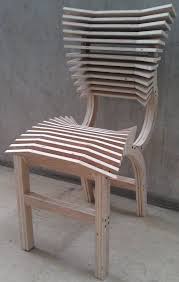 A Chair With Some Spine Chair Furniture Cnc Furniture