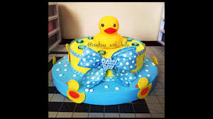 Duck Theme Baby Shower Center Piece Diy Youtube