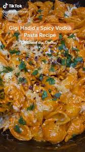 Gigi Hadid S Spicy Vodka Recipe Video In 2020 Foood Recipes Diy Food Recipes Recipes