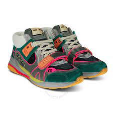 Gucci Men S Ultrapace Mid Top Sneakers 598132 0pvz0 3185 Shoes Gucci Jomashop