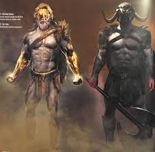 Old Gods Zeus And Ares Concept Art Justice League Art Dc Comics Art Character Art