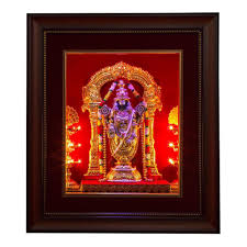 Shri Tirupati Balaji Idol with Box Frame - bestofplace.com