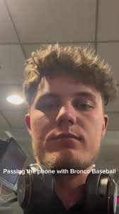 Passing the phone with Bronco Baseball… it gets heated 🤣 #d1athlete  #d1baseball #collegebaseball #baseball