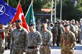 Hallo lia, das hauptziel der nato war . Allied Land Command Allied Land Command Holds Change Of Command Ceremony