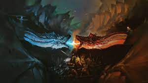 3840x2160 44+ 4k gaming wallpapers ·① download free beautiful hd> download. Dragon Battle Fire Vs Ice Game Of Thrones Wallpaper Id 3003