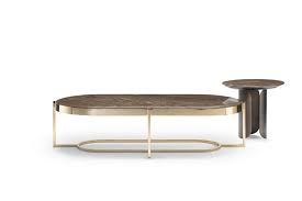 Oval Metal Coffee Table With Band By Opera Contemporary Coffee Table Table Furniture Black Coffee Tables