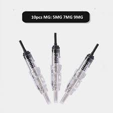 5mg 7mg 9mg Dovme Igneler Kartus Igne Ucu Mikropigmentasyon Kalici Makyaj Igneleri Dudak Kas Pmu Makinesi Kalem Dovme Igneleri Aliexpress