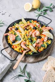 Einfaches Rezept Fur Paella Rezept Paella Rezept Griechisches Essen Paella