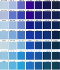 Real Access Promotional Products Creative Business Pms Color Chart Nuancier Bleu Bleu Pantone Palette De Couleurs Bleu