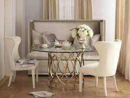Interior 48 Tufted Linen High Back Dining Bench In White Dntbh56 Pearl With High Back Dining Modern Dining Room Set Tufted Dining Room Chair Sofa Dining Table