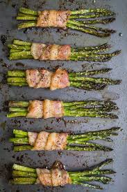 You can make this with very little work. Bacon Wrapped Asparagus Food With Feeling