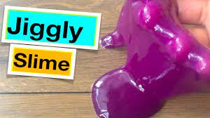 How to make fluffy slime without glue or borax? Diy How To Make Jiggly Slime Without Glue Proto Plasmic Slime Youtube