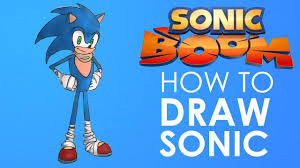 The best sonic cartoon sonic boom. How To Draw Sonic From Sonic Boom Facedrawer