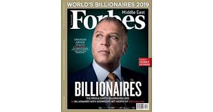 Forbes Middle East Arab Billionaires 2019: Ghassan Aboud Ranked 16th