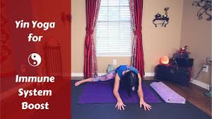 50 Min Yin Yoga For Immune System Health Yin Yoga To Boost Immunity Yin Yoga Yin Restorative Yoga
