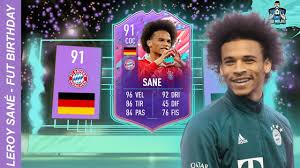 Leroy sané was born on jan. Leroy Sane Fut Birthday 91 Fifa21 Player Review Ita Youtube