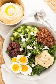 Mediterranean Breakfast Bowl Fig Thyme Recipe Breakfast Bowls Mediterranean Breakfast Salad Recipes