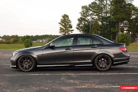 Mercedes Benz C Class W204 On Vossen Wheels Photo Collection Mercedes Benz Benz Mercedes