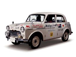 Image result for Apple Green 1958 Datsun