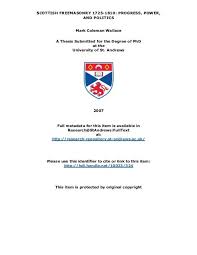 Mark Coleman Wallace Phd Thesis University Of St Andrews