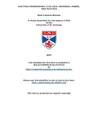 mark coleman wallace phd thesis university of st andrews