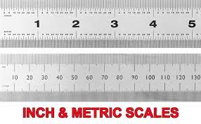 Metric ruler vs inch ruler. Amazon Com Offidea Machinist Ruler 6 Inch 2 Pack Rigid Stainless Steel Ruler With Inch Metric Graduations 1 64 1 32 Mm And 5 Mm 6 Inch Ruler Metric Ruler Metal Rulers 6 Inch Mm Ruler Metal Ruler Office Products