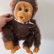 Lille abe med lyd og bevægelse