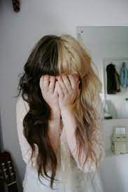 Blonde hair color is so versatile, that you might not even know there is a specific name for this or that shade of blonde hair color. Half And Half Hair Color381 Split Dyed Hair Half And Half Hair Half Hair Color