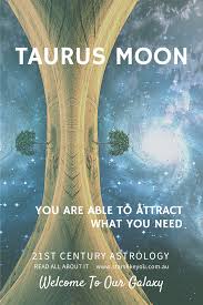 Moon In Taurus The Sign Of Abundance Taurus Moon Learn Astrology Moon Signs