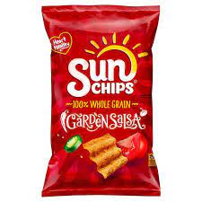 Sunchips Garden Salsa Flavored Wholegrain Snacks 7oz Snacks Garden Salsa Multigrain Chips