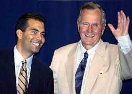 Bush is the son of former florida gov. George P Bush S Tribute To His Grandfather George H W Bush