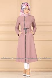 Modaselvim Kap Beli Baglamali Dugmeli Kap 1214va391 Pudra Abayas Fashion Muslim Fashion Muslimah Fashion