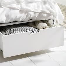 Nordli Bed Frame With Storage White 180x200 Cm Ikea Die richtigen matratzen & passende lattenroste für dein neues doppelbett. ikea