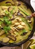 Why is Thai green curry so green?