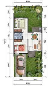 40 Contoh Denah Rumah Minimalis Type 36 Berbagai Model Minimalist House Design Guest House Plans Small House Design