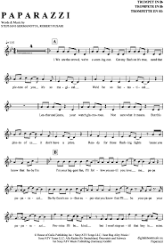 Paparazzi Trompete In B Lady Gaga Pdf Noten Klick Auf Die Noten Um Reinzuhoren Noten Und Playback Z Saxophon Noten Klarinette Noten Querflote Noten