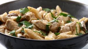 I don't know if there is anything more comforting than a creamy pasta dinner. One Pot Creamy Mushroom Chicken Pasta Youtube
