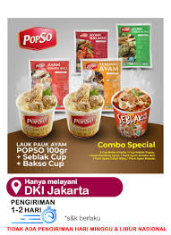 Aplikasi ojek online untuk area tulungagung melayani 200 desa di tulungagung (mode perluasan ke kota lain). Popso Paket Lauk Ayam Seblak Bakso Klikindomaret