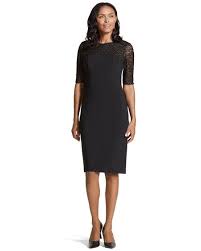 Chico S Lace Blocked Lena Dress Dresses Dress Stands Chicos Fashion