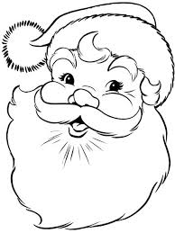 The coolest online and printable drawings for children to color and paint. Santa Claus Face Coloring Page Printable Christmas Coloring Pages Santa Coloring Pages Christmas Coloring Sheets