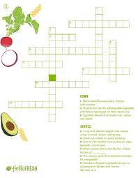 A good crossword puzzle solver doesn't necessarily know all the answers but what she/he does. 4 Fun And Printable Cooking Crossword Puzzles The Fresh Times