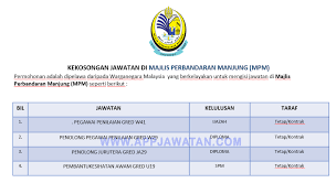 Akaun instagram rasmi majlis perbandaran manjung www.mpm.gov.my. Jawatan Kosong Di Majlis Perbandaran Manjung Mpm Appjawatan Malaysia