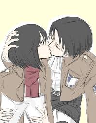 Levi X Mikasa Attack On Titan Levi Rivamika Mikasa