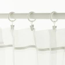 Maybe you would like to learn more about one of these? Syrlig Curtain Ring With Clip And Hook White 1 Ikea
