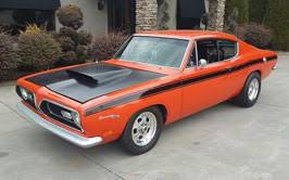 Image result for Barracuda Orange 1969 Valiant
