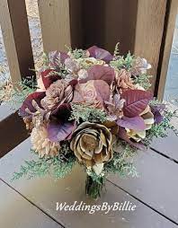 Dusty Pink Mauve Rose Gold Sola Bouquet Rose Blush Sola Etsy Sola Flower Bouquet Alternative Bouquet Sola Flowers