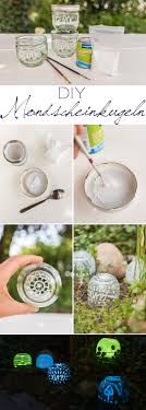 Dabei gibt es eine reihe von unterschiedlichen ausführungen. Diy Gartendeko Mondscheinkugeln Glow In The Dark Leelah Loves